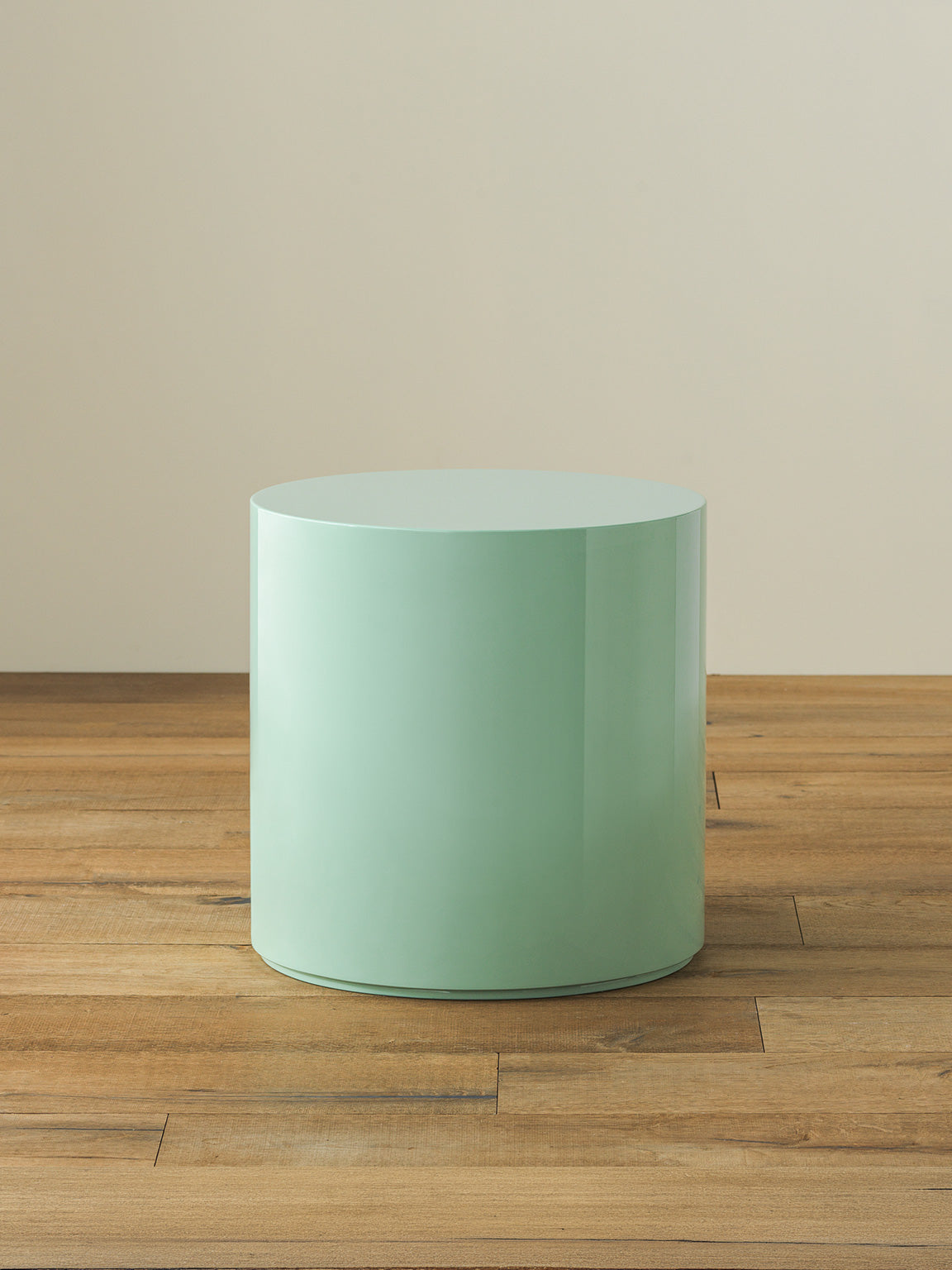 Buffed Up Cylinder Side Table