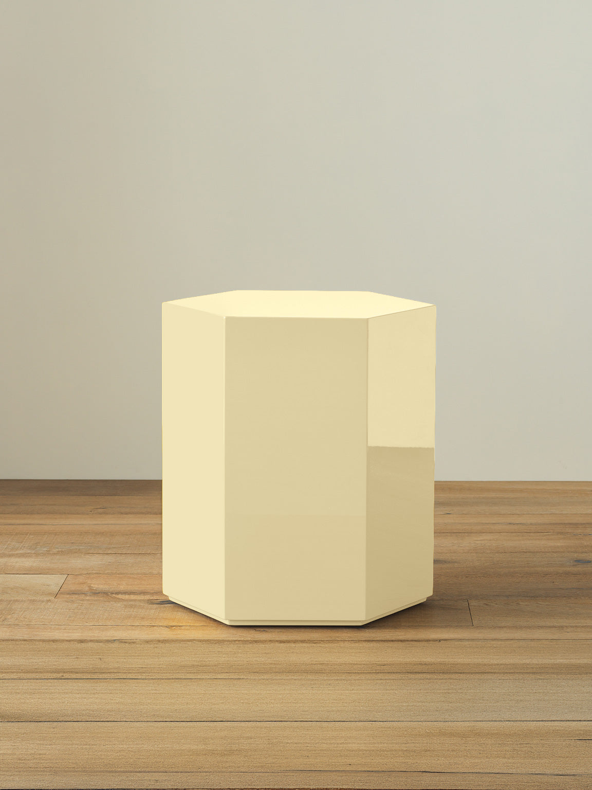 Buffed Up Hex Side Table