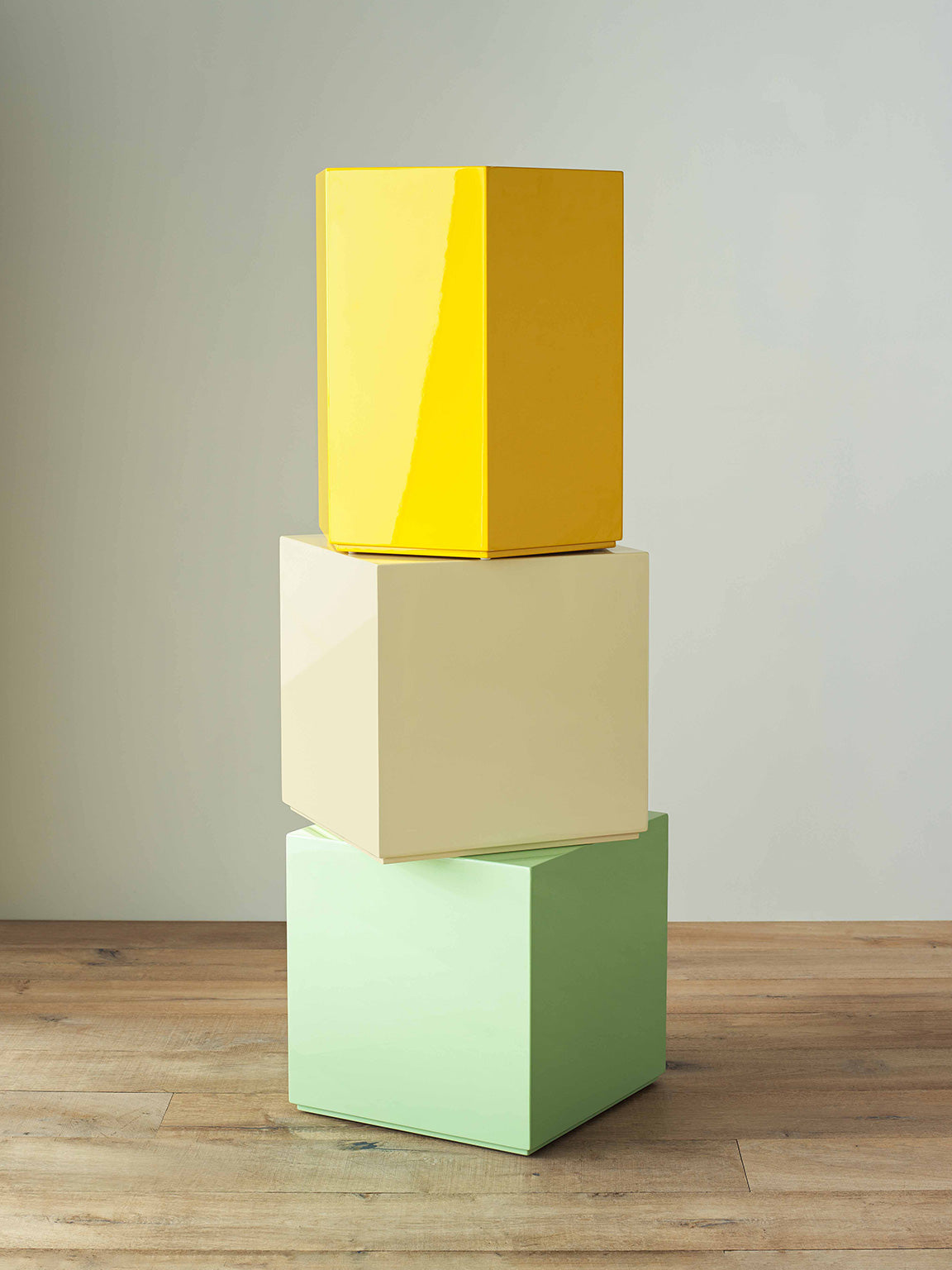 Buffed Up Hex Side Table