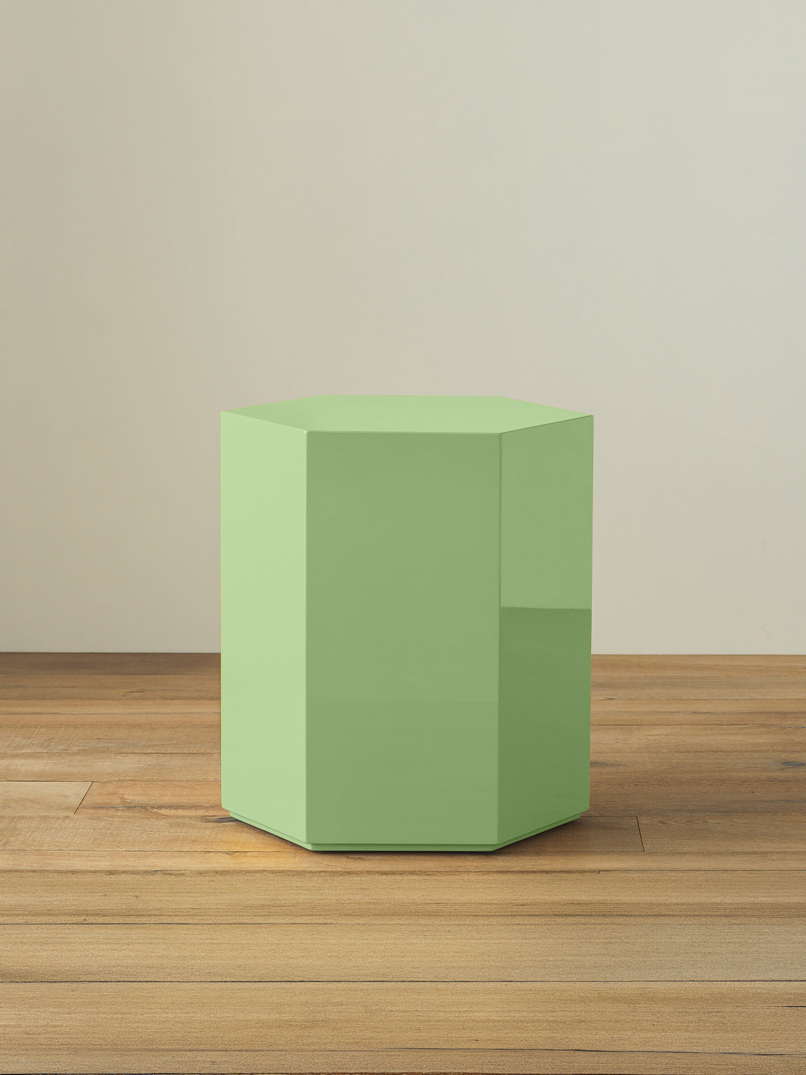 Buffed Up Hex Side Table