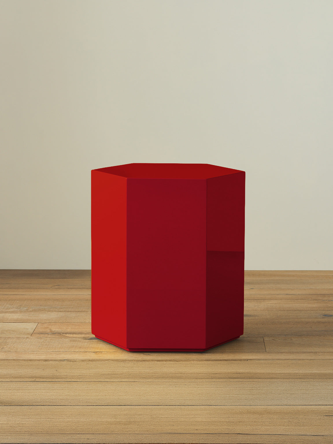 Buffed Up Hex Side Table