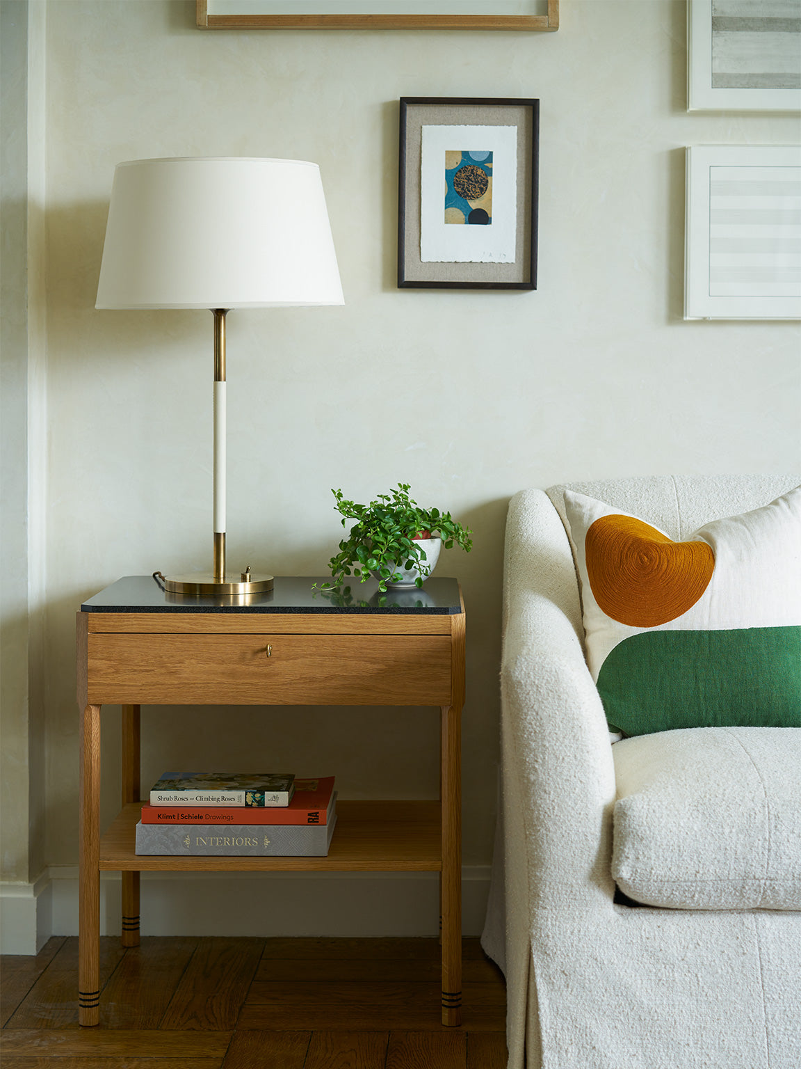 Dionis Table Lamp - Ivory