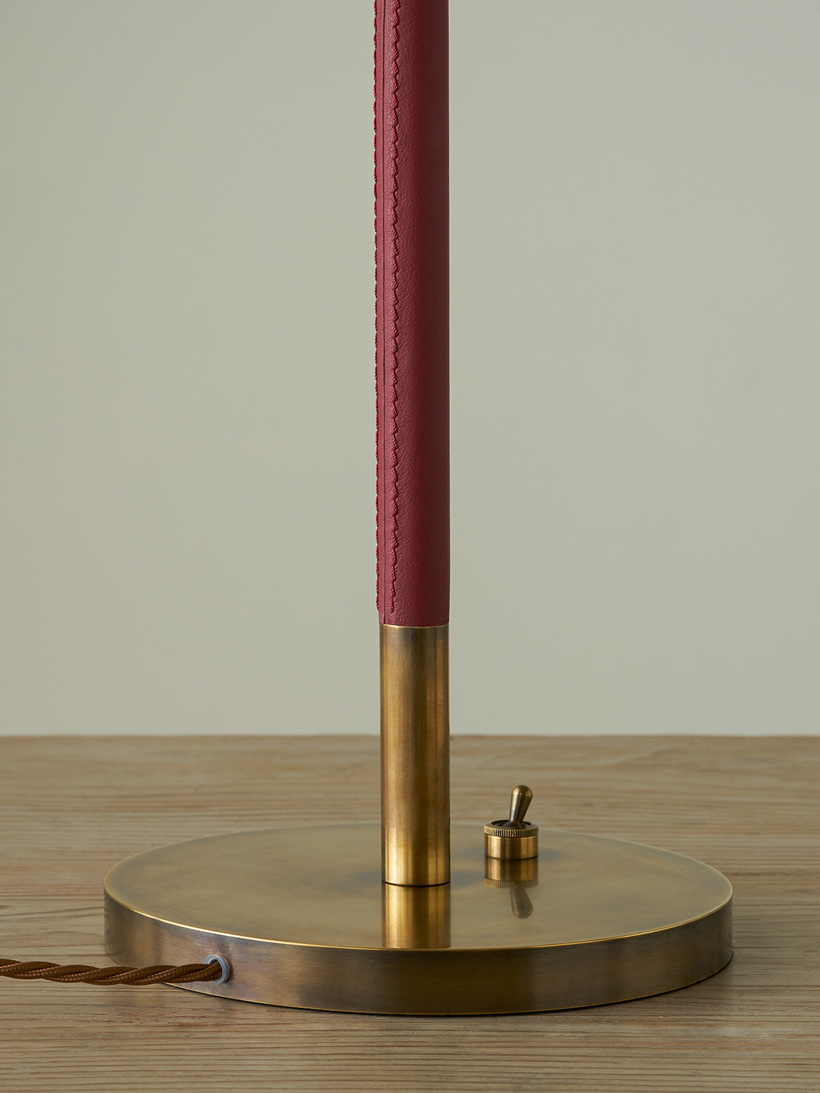 Dionis Table Lamp - Oxblood