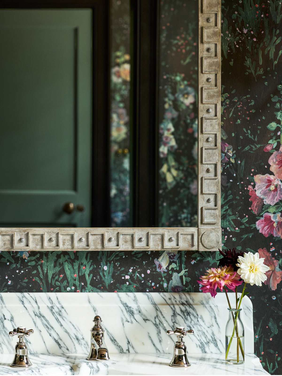 Greek Key Mirror