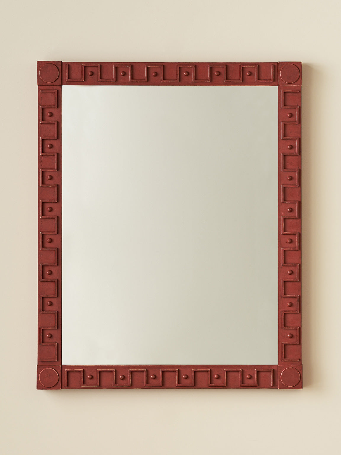 Greek Key Mirror