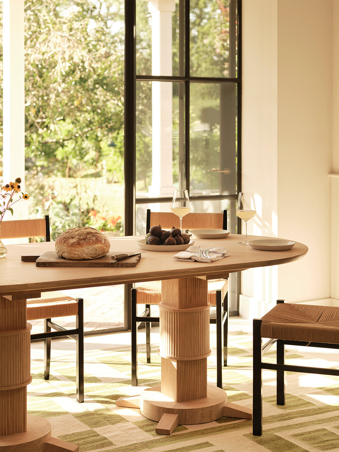 Noughts & Crosses Dining Table