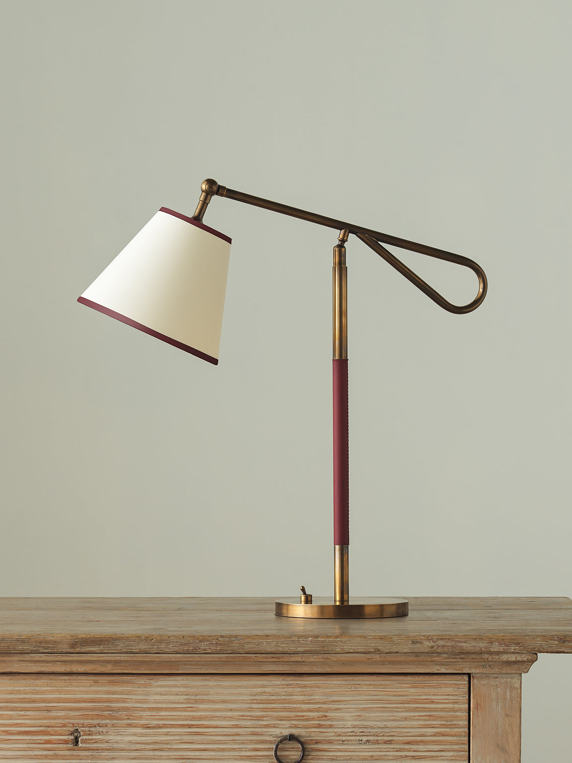 Parsons Desk Light - Oxblood