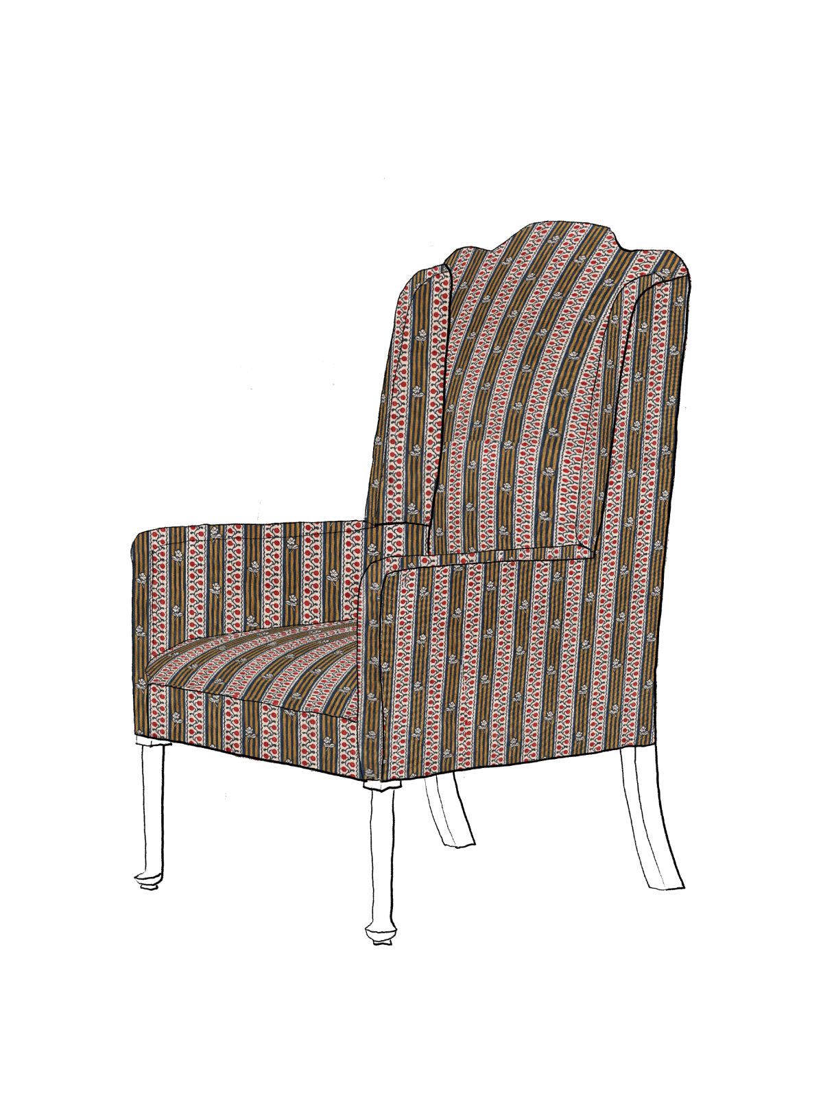 Harting Wingback Armchair