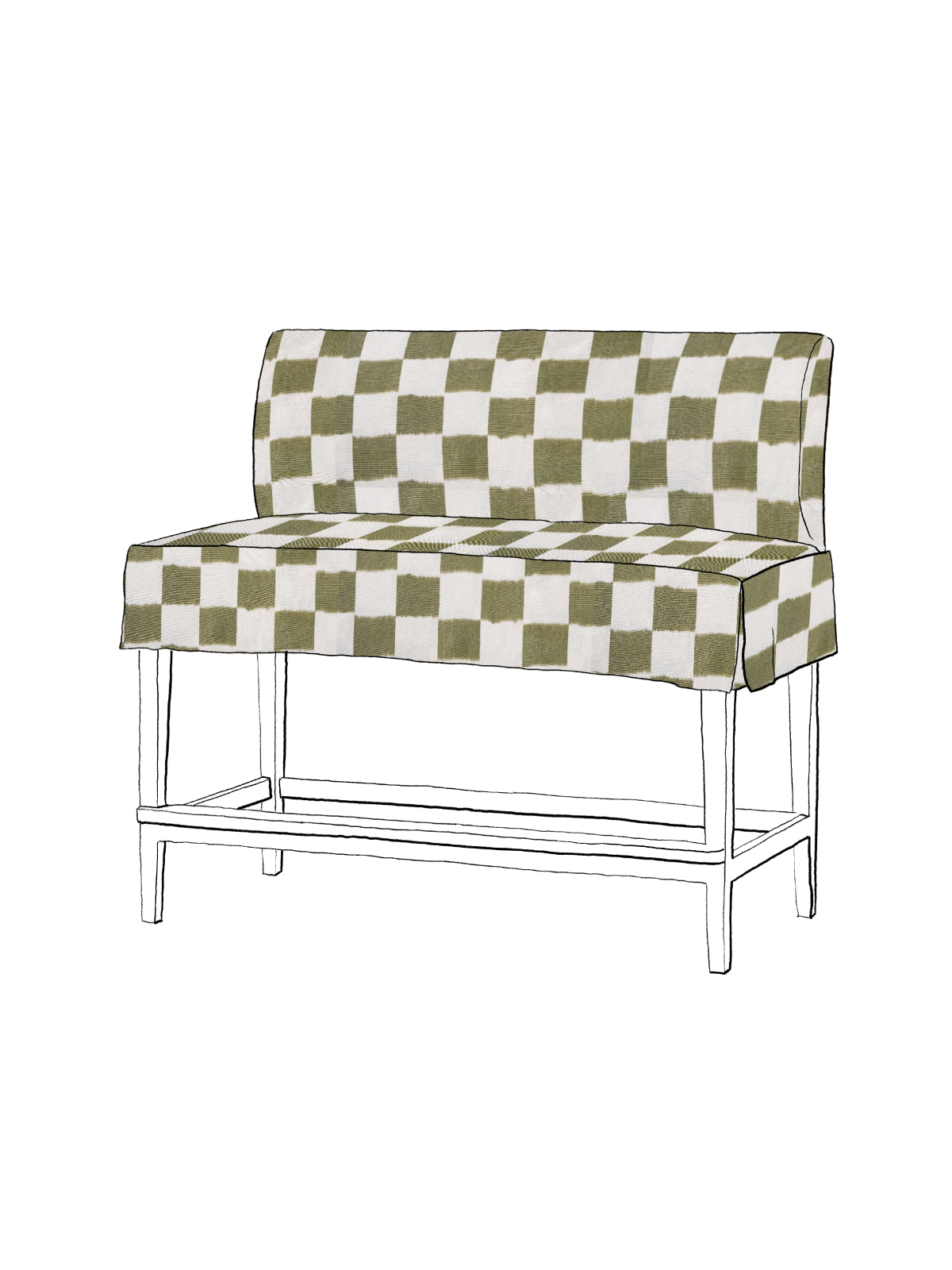 Whitewater Breakfast Bench