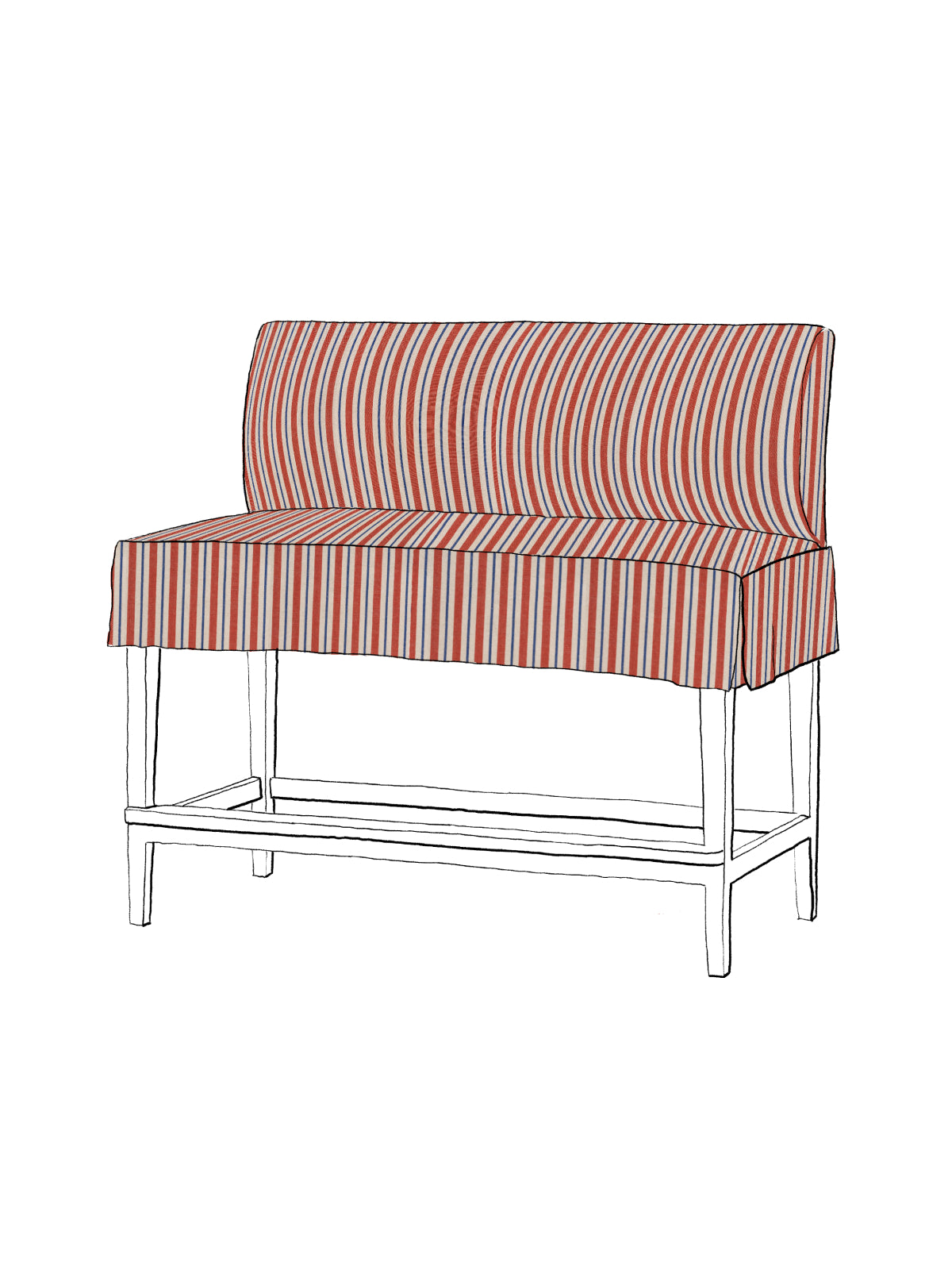 Whitewater Breakfast Bench