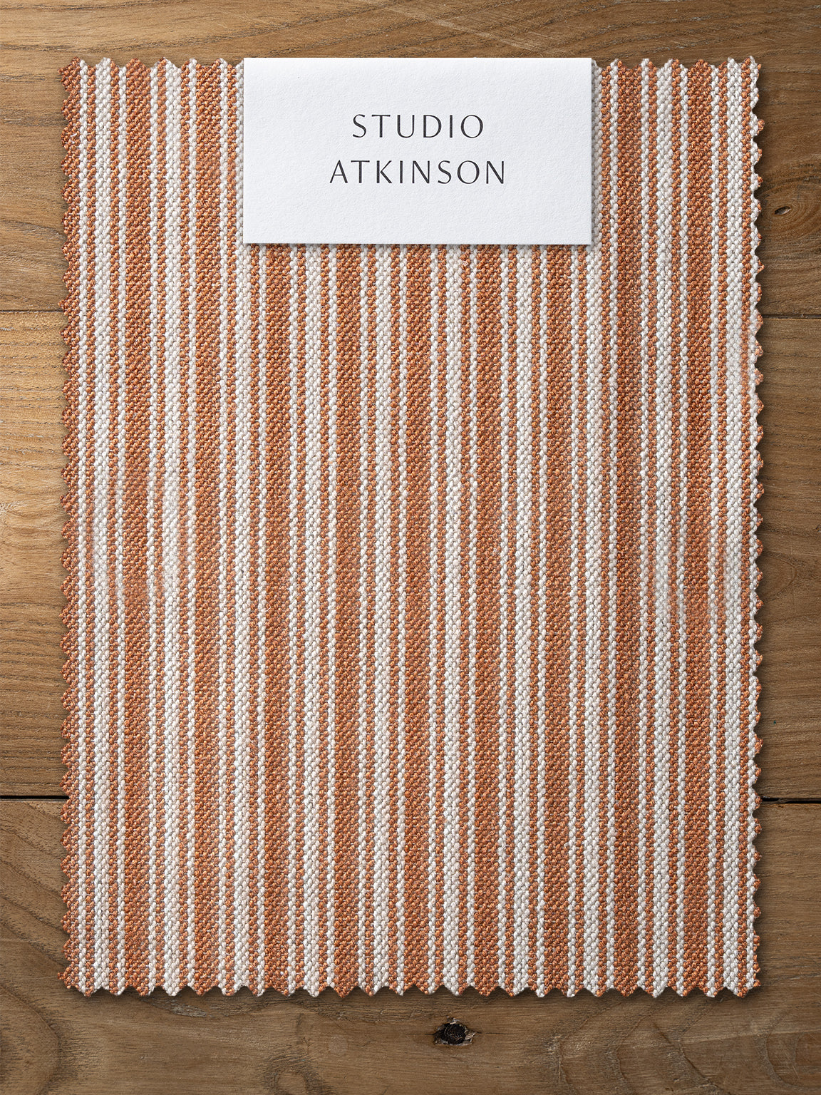 Traditional Ticking Fabric Sample