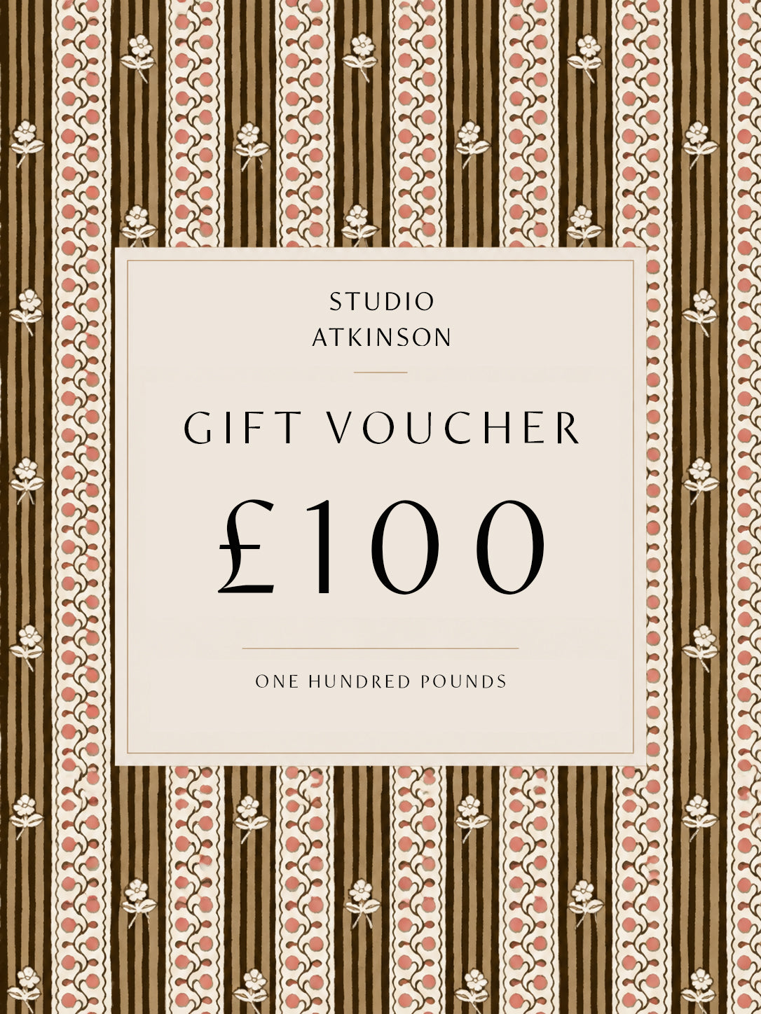 Studio Atkinson Digital Gift Voucher