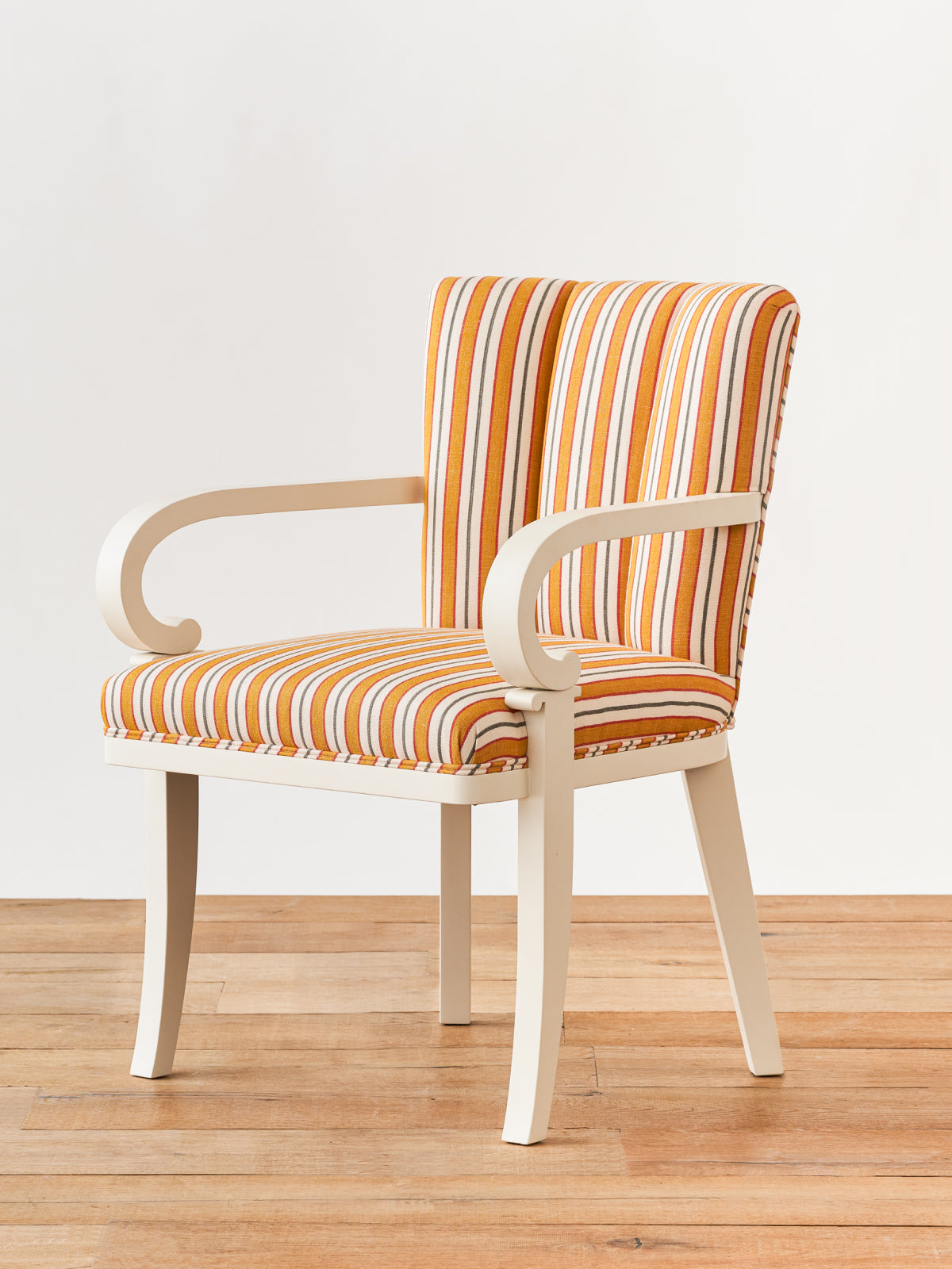 Scroll Arm Chair
