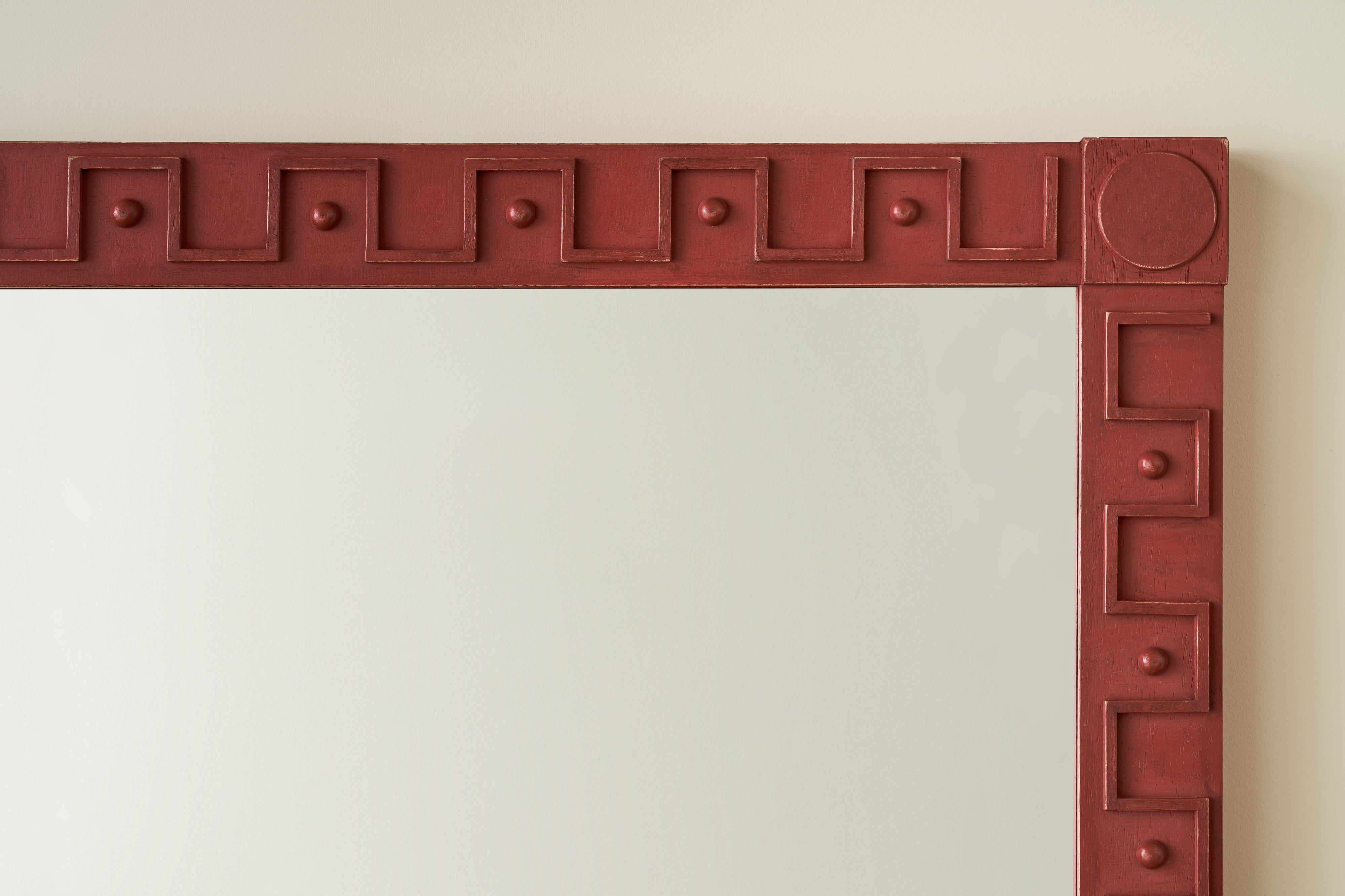Greek Key Mirror – Studio Atkinson