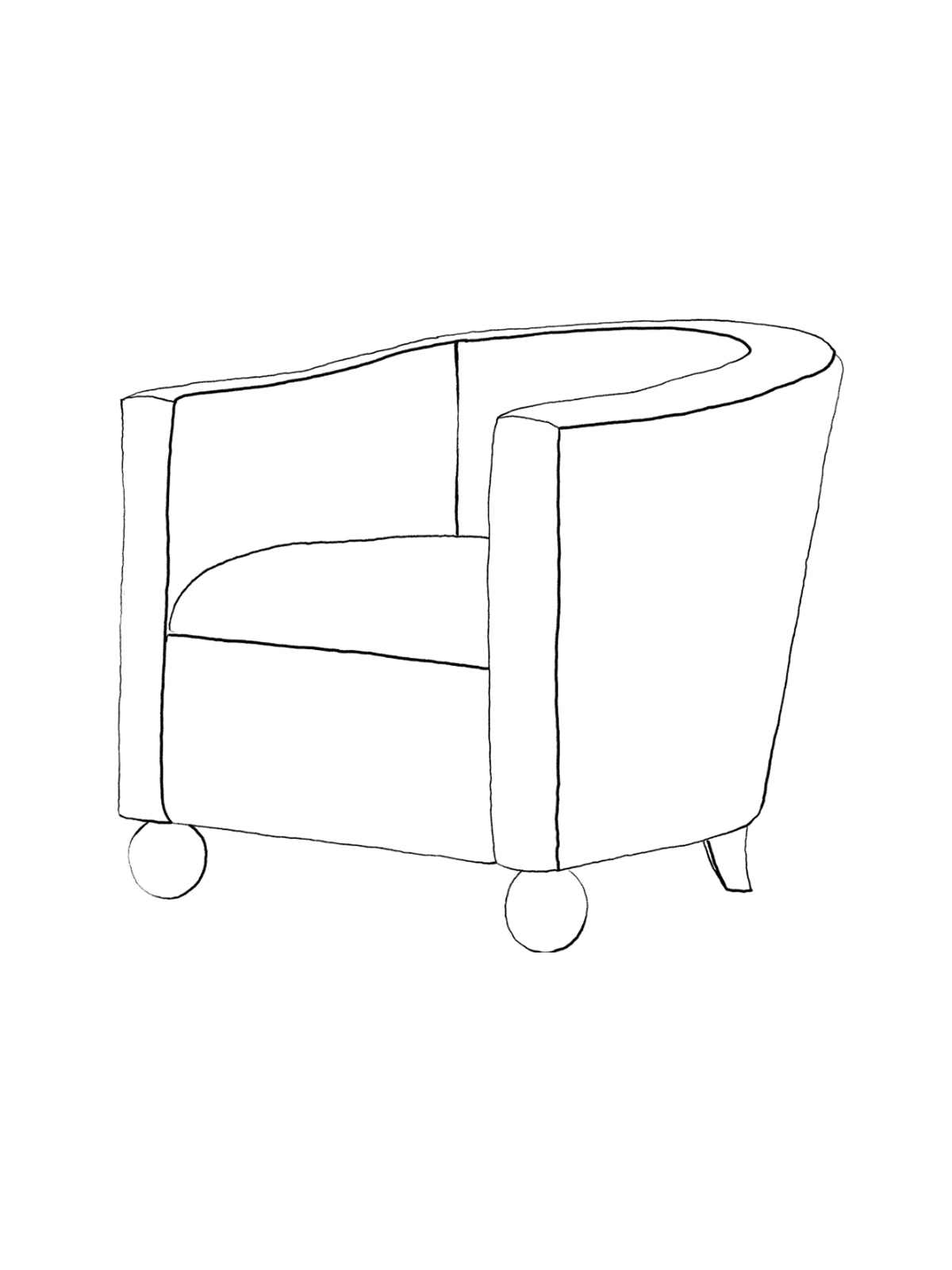 Tubster Armchair
