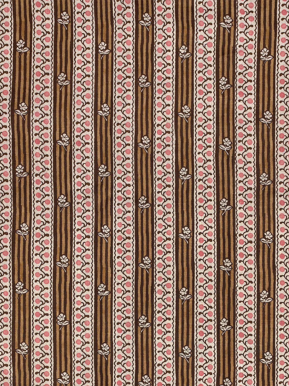 Woodland Rose Fabric sample