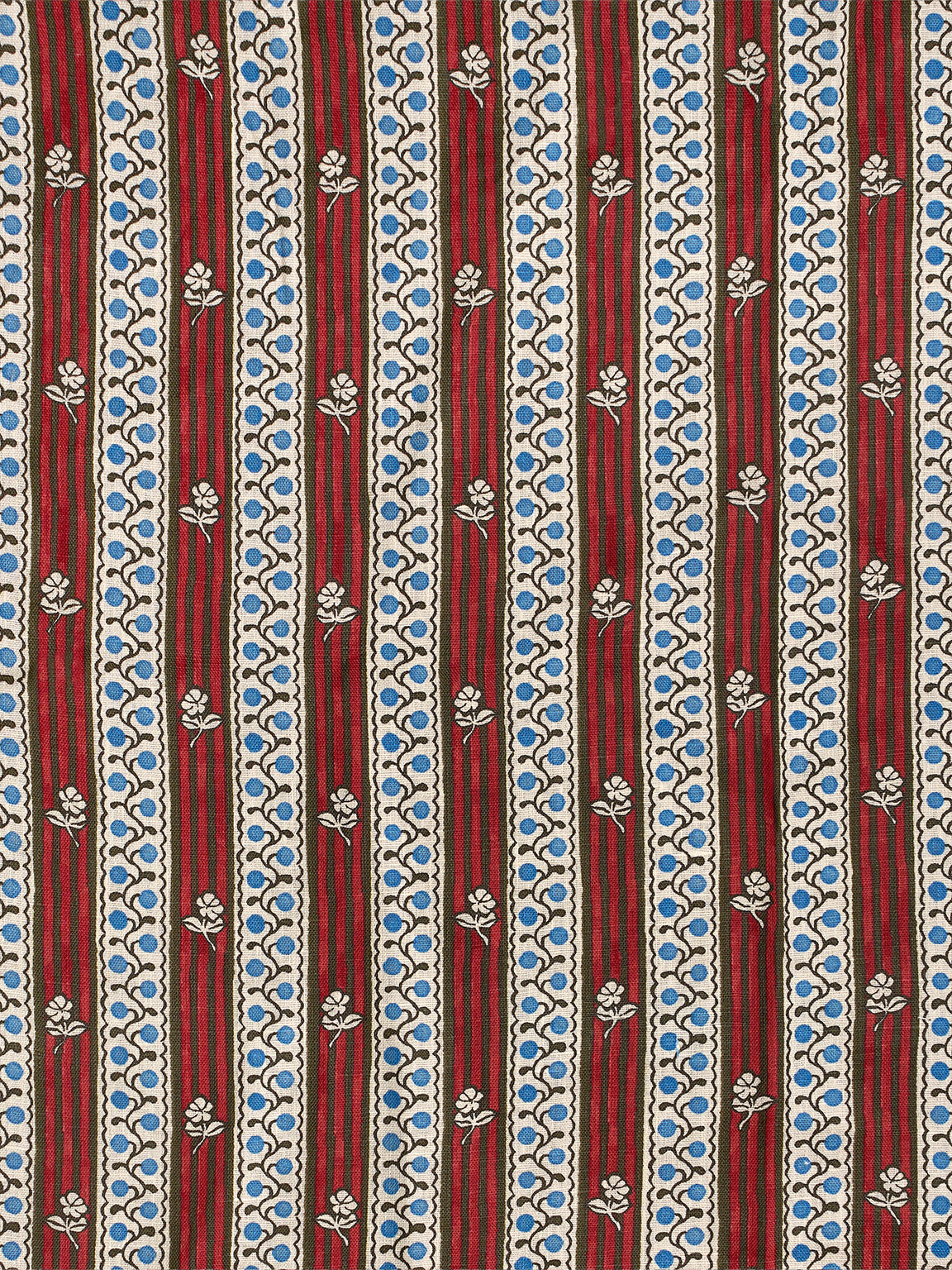 Woodland Rose Fabric sample